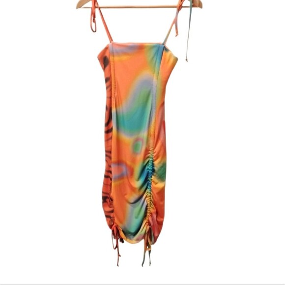 AVAVAV | Psychedelic Neon Print Mini Dress in Size XS - Picture 3 of 6